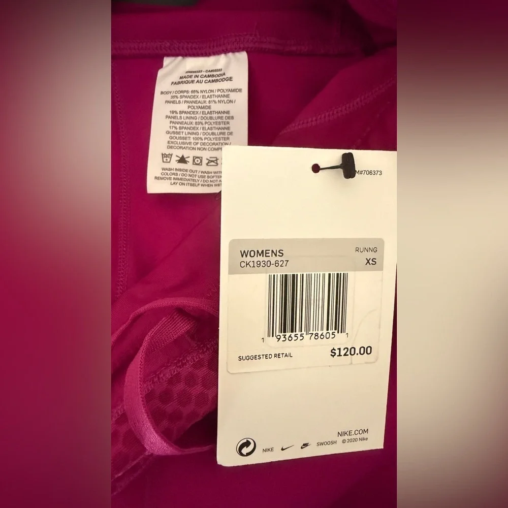 Nike Women's Magenta Leggings